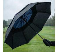 Urbn-Living Urbnliving 120Cm Windproof Golf Umbrella With Double Canopy And Auto Open