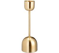 Urbn-Living Urbnliving 25Cm Gold Metal Taper Candlestick Bell Candle Holder Stand Wedding Centrepiece Display