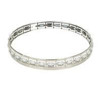 Urbn-Living Urbnliving 25Cm Round Silver Mirror Tray Candle Centrepiece Decorative Xmas Gift