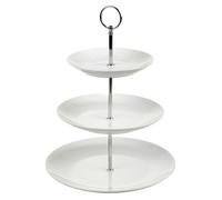 Urbn-Living Urbnliving - 3 Tier White Round Cake Stand