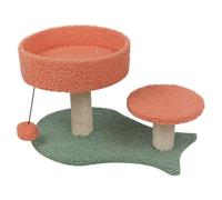 Urbn-Living Urbnliving 38Cm Height Cat Scratch Tree On Stand With Hanging Ball Kitten Claws Scratcher Play Toy Pad