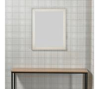 Urbn-Living Urbnliving 57Cm Height Large Oak Wooden Frame Wall Hanging Mirror