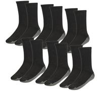 Urbn-Living Urbnliving 6 Pairs Heavy Duty Winter Warm Thermal Work Cushioned Socks