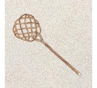 Urbn-Living Urbnliving 75Cm Length Bamboo Wicker Carpet Beater Rug Car Mat Sofa Cleaner Dust Pet Hair Removal Tool