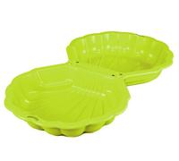 Urbn-Living Urbnliving 87Cm Width Shell Clam Shaped Plastic Sandpit Outdoor Garden Fun Paddling Ball Pool Sand Pit 2 Green