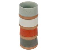 Urbn-Living Urbnliving 9.5Cm Diameter 4 Pcs Large Stoneware Serving Bowls Set Snacks Condiments Nibbles Dishes