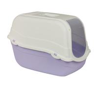 URBNLIVING Enclosed Cat Litter Box - Extra Large Hooded Tray with Filter, Carry Handle - Easy Clean, Odor Control, Secure Flap Door for Cats, 8 Color Options