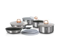 Urbn-Living Urbnliving Height 8.4Cm Berlinger Haus 12Pc Moonlight Edition Space Saving Cookware Set Pots Pans Induction Lids Handle