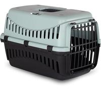 URBNLIVING Plastic Pet Carrier for Dogs & Cats - Durable & Lightweight Travel Crate with Secure Lock & Ventilation - Easy Clean Kennel for Puppies, Kittens & Small Pets - 2