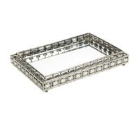 Urbn-Living Urbnliving - Rectangle Silver Mirror Tray