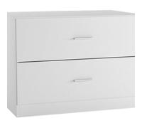 Urbn-Living White - 2-Drawers Chest Cabinet