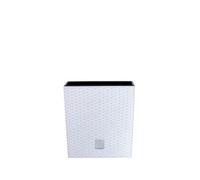 Urbn-Living White, Set Of 1 - 20Cm Rato Rattan Design Plant Pots Square -1-2 Pack