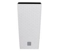 Urbn-Living White, Set Of 1 - Rato Large Square Flower Pot - 50X26X26Cm
