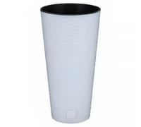 Urbn-Living White, Set Of 1 - Rato Round Flower Pot - 38X20X20Cm