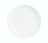 Urbn-Living White - Set Of 6 Luminarc Opal Glass Dessert Plate