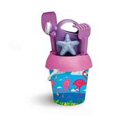 URBN-TOYS 18cm 5 Piece Beach Designed Watering Can Set Flamingos