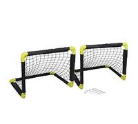 URBN-TOYS Folding Portable Kids Childrens Soccer Football Goals Post Net, Indoor Outdoor Garden Training Toy, Available in 2 Sizes (2, Small (50 x 44 x 44 cm))
