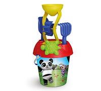 URBN-TOYS Kids Plastic Castle Moulding Garden Beach Bucket Play Toy Sandbox Castle Summer (Sand Mill)