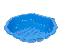 URBN-TOYS Shell Clam Shaped Plastic Sandpit Outdoor Garden Fun Paddling Ball Pool Sand Pit (Blue)