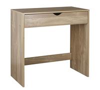 URBNLIVING 1 Drawer Wooden Small Dressing Table (Oak)