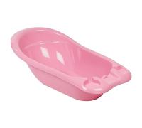 (Pink) 100L Pink/Blue Plastic Portable Baby Bath Seat Tub
