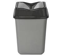 (30L Black/Grey) 5/10/20/30/50L Plastic Bin with Butterfly Lid Kitchen