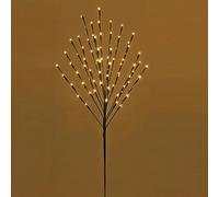 URBNLIVING 110cm LED Fairy Christmas Tree Twig Lights - 80 Warm White Decorative Lights for Indoor & Outdoor Holiday Party Décor (Warm White)