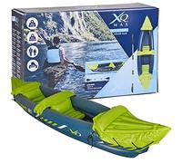 URBNLIVING 2 Person Inflatable Kayak & Boat PVC Watercraft | 325cm Kayak with Paddle & Repair Kit or 240cm Boat (No Paddle) with Repair Patch, Heavy-Duty PVC for Lakes, Rivers & Leisure
