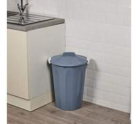 URBNLIVING 23 Or 40 Litters Disposal Rubbish Garbage Kitchen Bin Removable Lids (40 Liters, Blue)