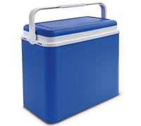URBNLIVING 24L Cooler Box Insulated Picnic Cool Box with Carry Handle Ice Pack Divider Camping Beach BBQ Food & Drinks Storage (Blue - Without Ice Packs)