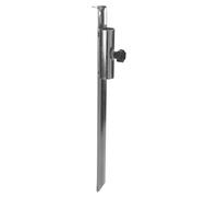 URBNLIVING 50cm Heavy Duty Screw-In Ground Spike for Parasol, Umbrella & Rotary Airer Strong Metal Holder with Rotating Base - Secure Outdoor Anchor for Poles, Garden Accessories & More