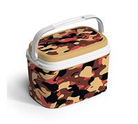 URBNLIVING 6L Cooler Box Insulated | Picnic Camping Lunch Food Storage, Carry Handle Locking Lid Easy Clean Reversible Top H20xW17xL29cm