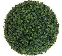 URBNLIVING Artificial Hanging Topiary Buxus Grass Balls (4, 25cm)