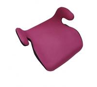 URBNLIVING Backless Kids i-Size Booster Car Seat with Belt Guide, (Pink) | UN R129 i-Size Approved, Polyester Cover, Plastic Base, Universal Vehicle Seatbelt Fit with Integrated Guide, W36xD39.5xH21cm
