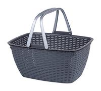 URBNLIVING Black Basket With Handles