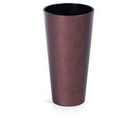 URBNLIVING Corten Steel Concrete Effect Flower Plant Pot Indoor Outdoor Garden Planter Set (1, Tall 20cm)