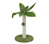 URBNLIVING Deluxe Cat Scratch Tree with Interactive Hanging Ball - Kitten Scratcher Play Toy with Durable Sisal Post, Plush Perch, and Soft Lounging Area - Perfect for Kittens and Indoor Use