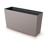 URBNLIVING Elegance Rectangular Medium Flower Planter Pot Garden Trough Case with Insert