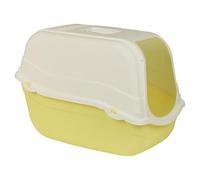 URBNLIVING Enclosed Cat Litter Box - Extra Large Hooded Tray with Filter, Carry Handle - Easy Clean, Odor Control, Secure Flap Door for Cats, 8 Color Options