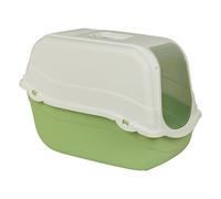 URBNLIVING Enclosed Cat Litter Box - Extra Large Hooded Tray with Filter, Carry Handle - Easy Clean, Odor Control, Secure Flap Door for Cats