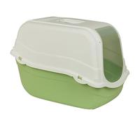 URBNLIVING Enclosed Cat Litter Box - Extra Large Hooded Tray with Filter, Scoop & Carry Handle - Easy Clean, Odor Control, Secure Flap Door for Cats, 8 Color Options