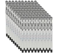 URBNLIVING Gel Pens Bulk Pack, 0.5mm Fine Tip, Smooth Gel Ink, Comfort Grip - Ideal for School, Office, Colour-Coding, Editing, Study & Daily Writing - 100 Pcs (Black Ink)