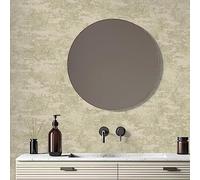 URBNLIVING Home Decoration DIY Vinyl Textured Designed Black Gold Champagne Feature Wall Decorative Wallpaper Rolls (Champagne Gold Vinyl Textured Wallpaper 280GSM)