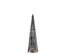 URBNLIVING Illuminated Christmas Tree Cone Pyramid LED Light Tower 3 Sizes - Festive Fairy Lights Decoration for Indoors & Outdoors, Elegant Xmas Display Holiday Decor for Home & Garden