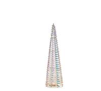 URBNLIVING Illuminated Christmas Tree Cone Pyramid LED Light Tower 3 Sizes - Festive Fairy Lights Decoration for Indoors & Outdoors, Elegant Xmas Display Holiday Decor for Home & Garden