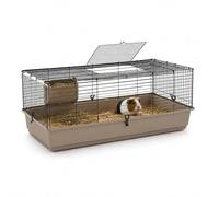 URBNLIVING Indoor Guinea Pig Cage with Deep Plastic Base, Single Level