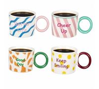 URBNLIVING Inspirational Ceramic Tea Mug & Coffee Cup Gift Set
