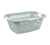 URBNLIVING Large 26L Laundry Room Basket With Folding Handles Storage Washing Bin Plastic (Teal)