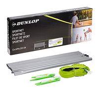URBNLIVING Large 6m Adjustable Foldable Portable Badminton Tennis Volleyball Net with Poles and Coloured Rim