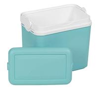 URBNLIVING Large Blue Cooler Boxes Bags with Carry Handles and Lid (10 Litre)